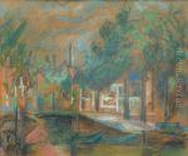 Barges,amsterdam - view 1