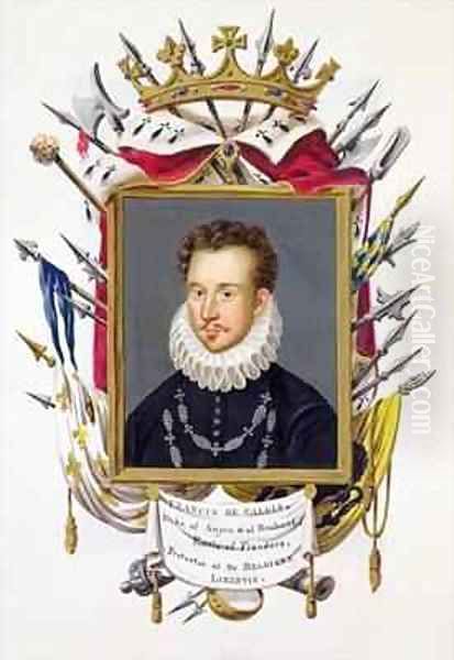 Portrait of Charles IX of France from Memoirs of the Court of Queen Elizabeth - view 1