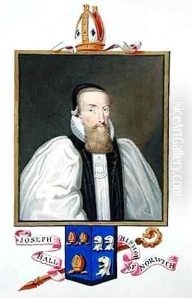 Portrait of Joseph Hall Bishop of Norwich from Memoirs of the Court of Queen Elizabeth - view 1