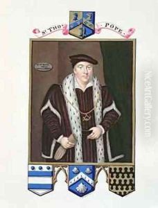 Portrait of Sir Thomas Pope from Memoirs of the Court of Queen Elizabeth by Sarah Countess of Essex