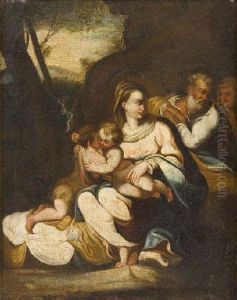 Paesaggio Con Sacra Famiglia Paesaggio Con Sacra Famiglia