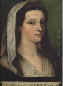 Portrait Of Giulia Gonzaga by Sebastiano Del Piombo