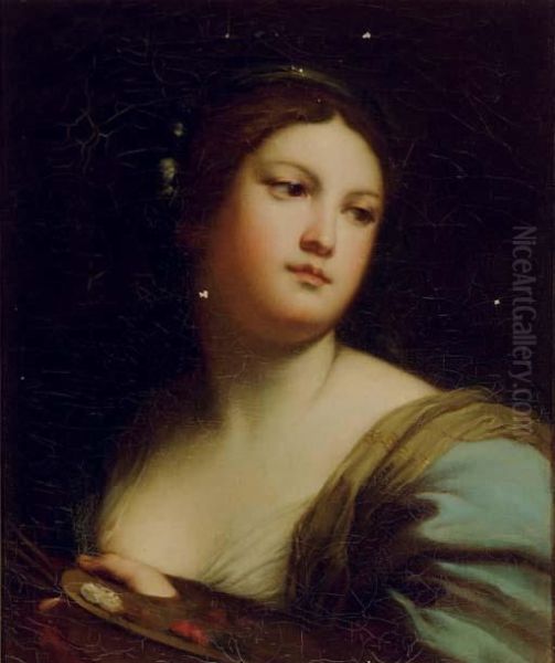 Woman With A Palette - view 1