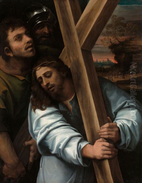 Christ Carrying The Cross - view 1