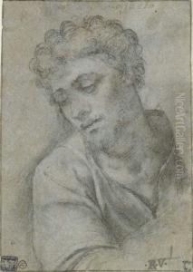 Christ Carrying The Cross, Bust-length by Sebastiano Del Piombo
