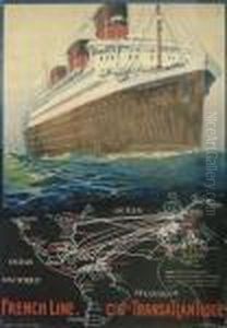 French Line. Cie. Gle Transatlantique