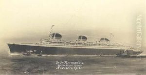 The S.s. Normandie Headed Out