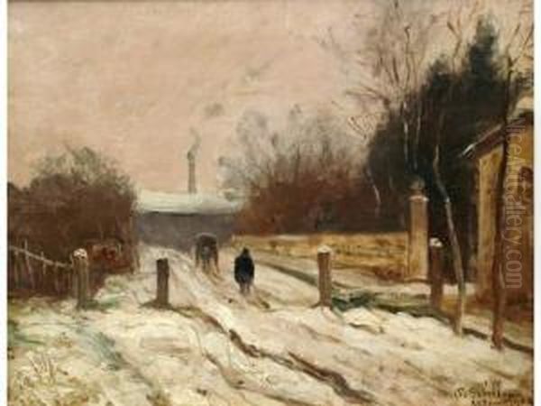 Vers L'usine, Le Chemin Enneige - view 1