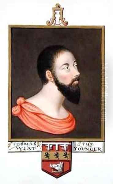 Portrait of Sir Thomas Wyatt the Younger from Memoirs of the Court of Queen Elizabeth - view 1