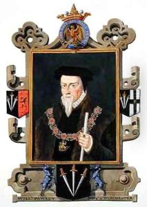 Portrait of Sir William Paulet Marquis of Winchester from Memoirs of the Court of Queen Elizabeth