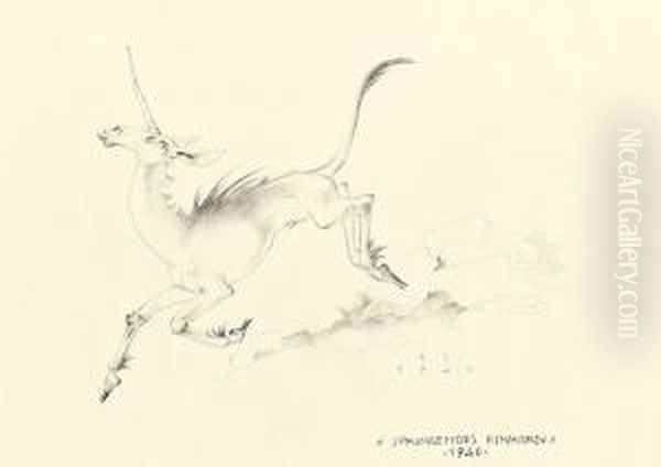 Springendes Einhorn - view 1