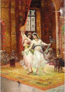 Harem Dancers by Stephan Sedlacek