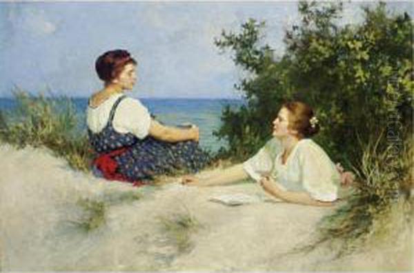 Sitting In The Dunes - view 1