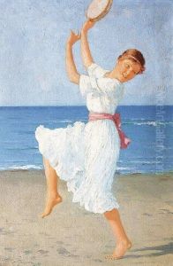 A Tambourine Dancer At The Shore A Tambourine Dancer At The Shore
