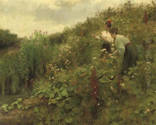 Picking Flowers - view 1
