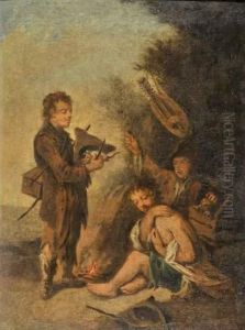 Scene De Genre by Joseph Conrad Seekatz