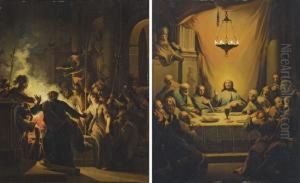 La Cene; Et Le Reniement De Saint Pierre by Joseph Conrad Seekatz