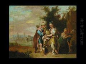 Elieser Und Rebecca by Joseph Conrad Seekatz