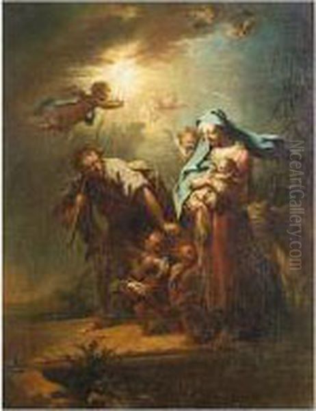 The Flight Into Egypt - view 1