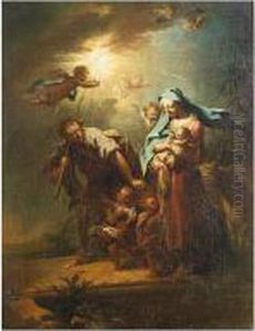 The Flight Into Egypt by Joseph Conrad Seekatz