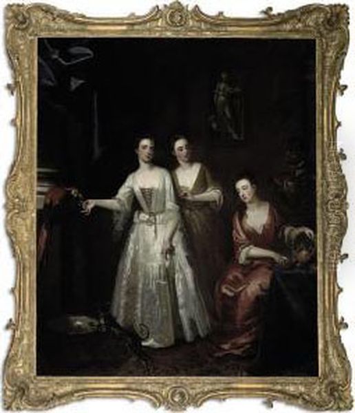 Portrait Of Three Ladies - view 1