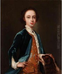 Portrait Of A Young Boy by Enoch Seeman