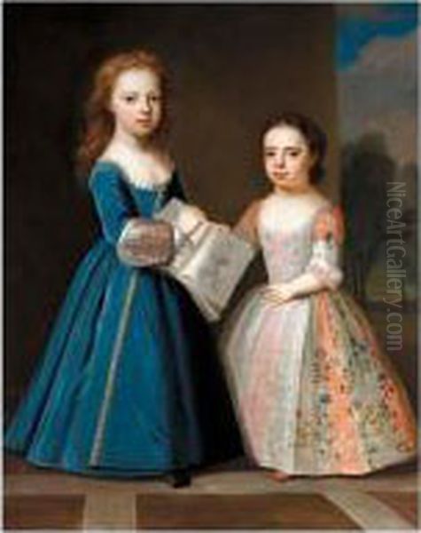 Double Portrait Of Thomas Plumer
Byde (1722-1789), Of Ware Park, Hertfordshireand His Brother, John Byde - view 1