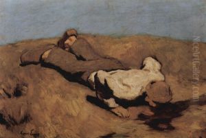Die Quelle by Albin Egger-Lienz