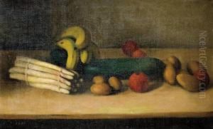 Still Life With Cucumber by Arthur Segal