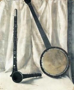 Still Life With Banjo And Clarinette Still Life With Banjo And Clarinette