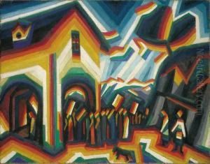 Umzug by Arthur Segal