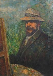 The Painter In Front Of The Easel