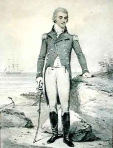 Thomas Wells 1759-1811 Vice Admiral of the Red by Henry Edridge