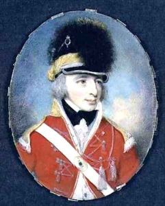 Miniature of an Unknown officer Miniature of an Unknown officer