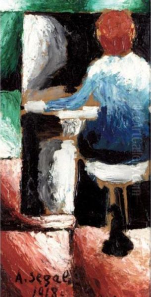 Femme Au Piano - view 1