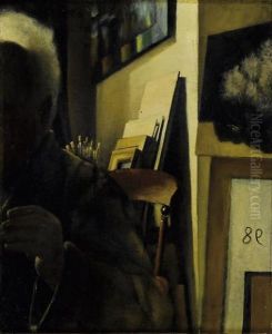 The Artist In The Studio by Arthur Segal