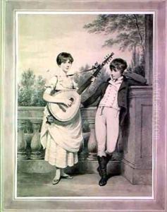 John and Charlotte by Henry Edridge