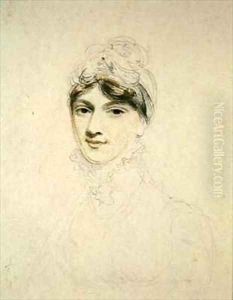 Portrait of a Young Lady by Henry Edridge