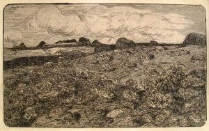 Paysage Avec Des Buissons by Armand Seguin