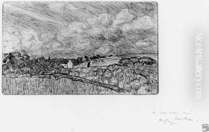 Paysage Avec Vaches. 1893. by Armand Seguin
