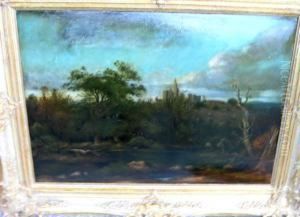 Landschaft Mit Schlossrunie by August Seidel