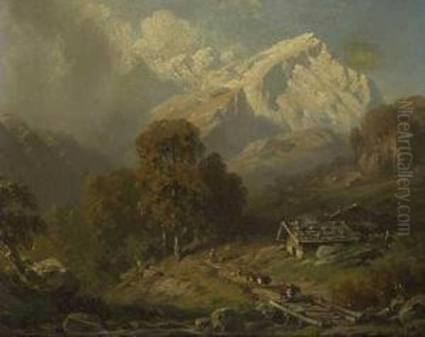Gebirgslandschaft. - view 1