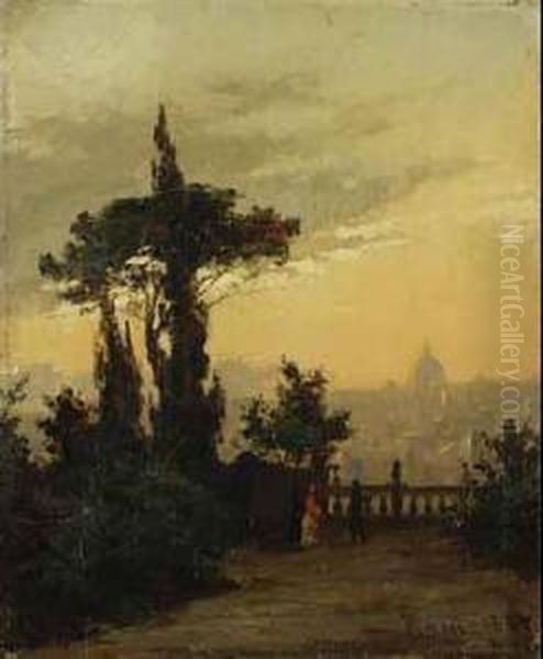 Abendstimmung In Rom. - view 1