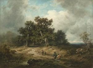 Heimkehr Von Der Jagd. by August Seidel