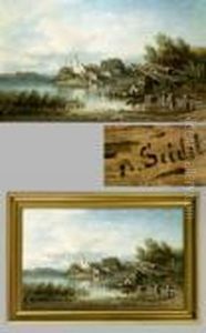 Romantische Bayrische Seelandschaft