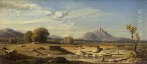 Vorgebirgslandschaft by August Seidel