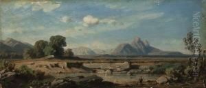 Sudliche
Gebirgslandschaft. by August Seidel