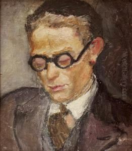 Portret Mezczyzny W Okularach