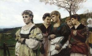 The Procession by Alfred Seifert