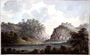 Landscape with a Ruined Castle by Lady Egerton
